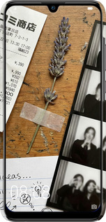 3D пластиковый матовый чехол Aesthetic Scrapbook Collage для Huawei P Smart 2019 - 6773m-1634 изображение 