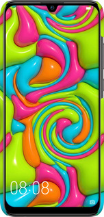 3D пластиковый матовый чехол Y2K Jelly Dream для Huawei P Smart 2019 - 6780m-1634 изображение 