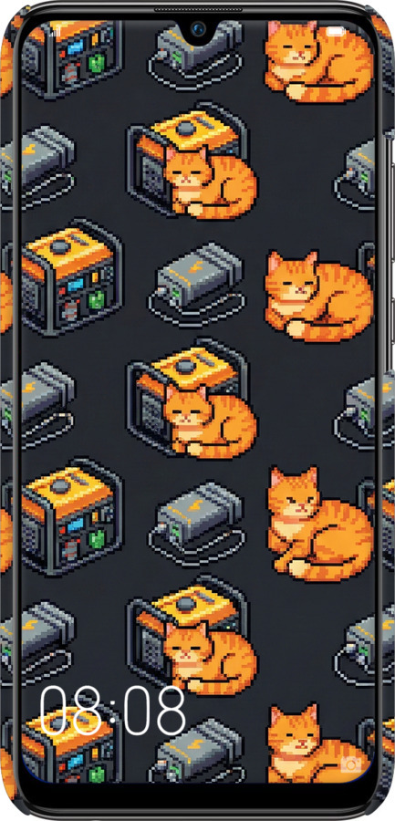 3D пластиковый матовый чехол Autonomous Zone для Huawei P Smart 2019 - 6771m-1634 изображение 