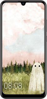 2D пластиковый чехол Привидение для Huawei P Smart 2019 - 6401t-1634 изображение 