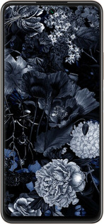 TPU чехол Абстрактный цветочный рисунок в синих тонах для Huawei P Smart 2021 - 6539b-2100 изображение 