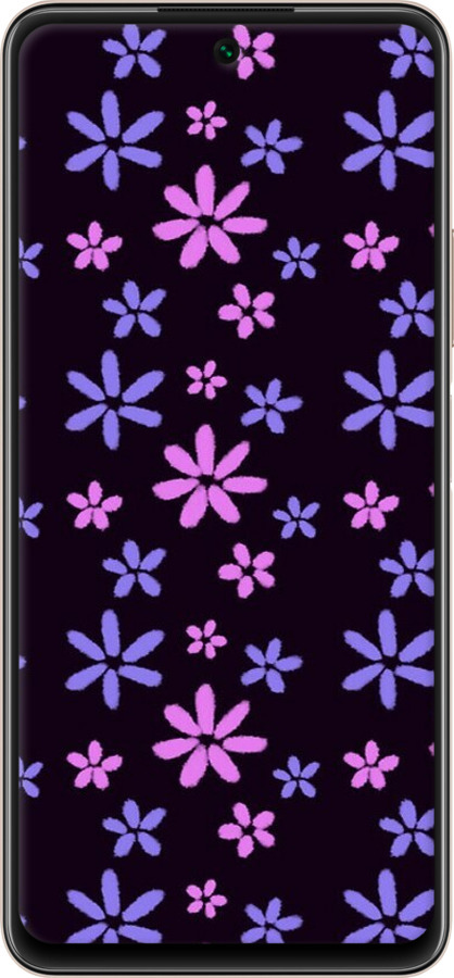 TPU чехол з квітами для Huawei P Smart 2021 - 6258b-2100 изображение 