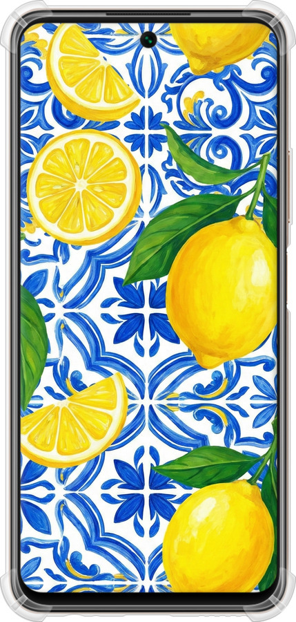 Силикон с усиленными углами чехол Grocery Girl Italian Summer для Huawei P Smart 2021 - 6766sp-2100 изображение 