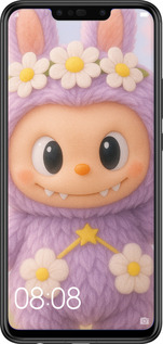 TPU чехол Лабубу 1 для Huawei P Smart Plus - 6709b-1555 изображение 