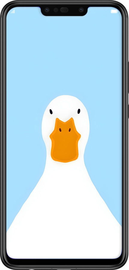 TPU чехол Гусак для Huawei P Smart Plus - 6350b-1555 изображение 