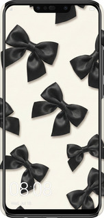 3D пластиковый матовый чехол Dark Coquette для Huawei Nova 3i - 6765m-1541 изображение 