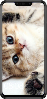 Силиконовый чехол Котик для Huawei Nova 3i - 6024u-1541 изображение 