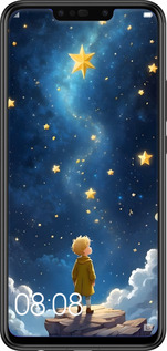 Силиконовый чехол Маленький принц для Huawei P Smart Plus - 6326u-1555 изображение 