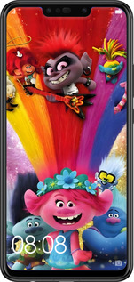 Силиконовый чехол Троли для Huawei P Smart Plus - 6343u-1555 изображение 