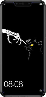 Силиконовый чехол Кошка для Huawei Nova 3i - 6505u-1541 изображение 