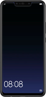 Силиконовый чехол Градиент в тёмно - синем стиле для Huawei P Smart Plus - 6542u-1555 изображение 