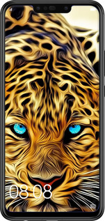 2D пластиковий чехол Леопард для Huawei Nova 3i - 6611t-1541 изображение 