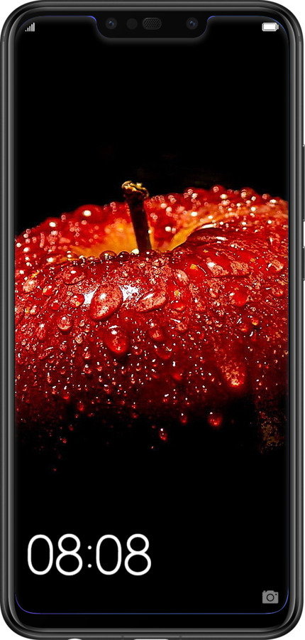 Силиконовый чехол Яблоко для Huawei P Smart Plus - 6022u-1555 изображение 