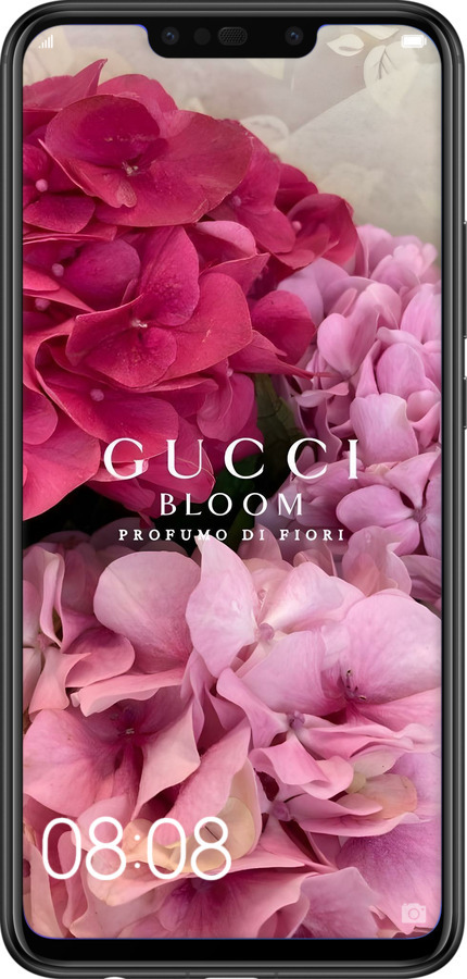 Силиконовый чехол Гучи для Huawei P Smart Plus - 6341u-1555 изображение 