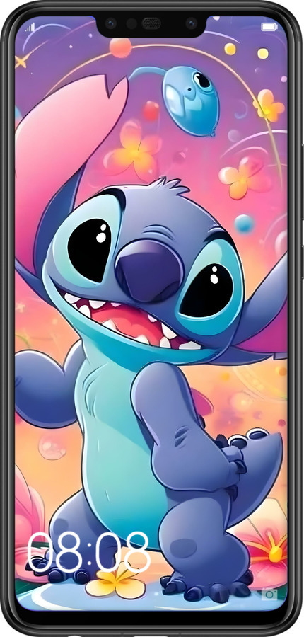 2D пластиковий чехол Стич 2 для Huawei Nova 3i - 6371t-1541 изображение 