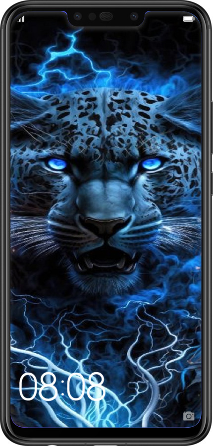 2D пластиковий чехол Крижаний леопард для Huawei Nova 3i - 6460t-1541 изображение 