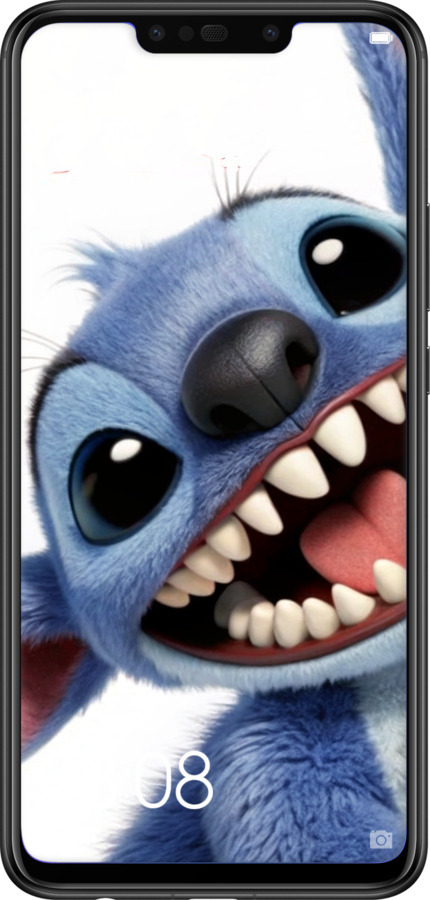 2D пластиковий чехол Стіч для Huawei Nova 3i - 6684t-1541 изображение 