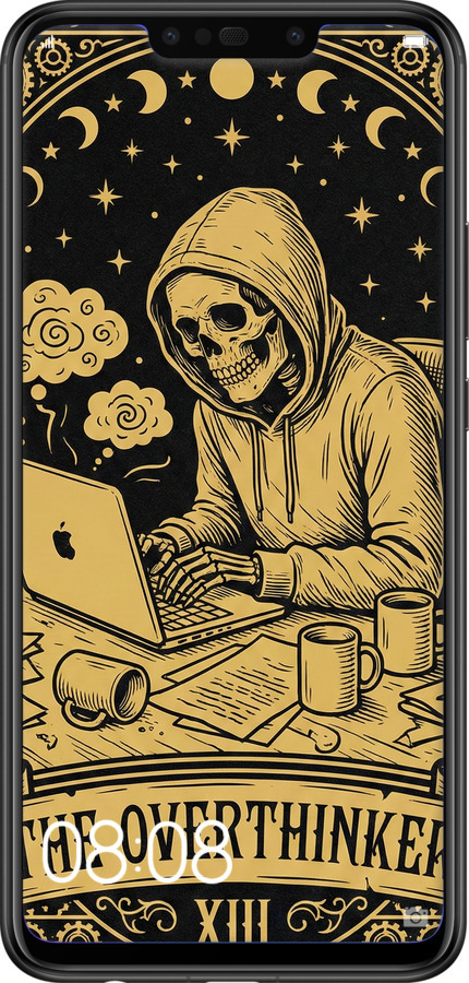 Силіконовий чехол The Overthinker для Huawei P Smart Plus - 6774u-1555 изображение 