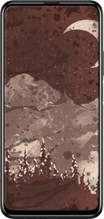 TPU чехол С изображением лунного пейзажа в ночном лесу для Huawei P Smart Pro - 6546b-1906 изображение 