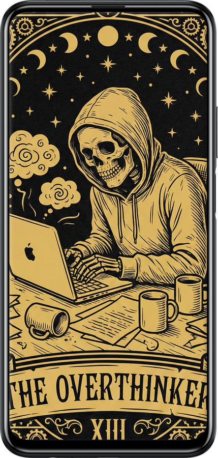 TPU чехол The Overthinker для Huawei P Smart Pro - 6774b-1906 изображение 