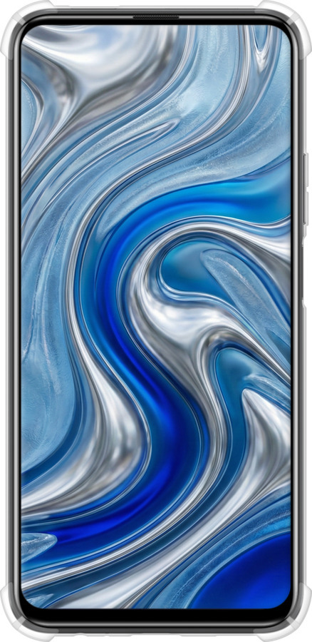 Силикон с усиленными углами чехол Liquid Chrome для Huawei P Smart Pro - 6781sp-1906 изображение 