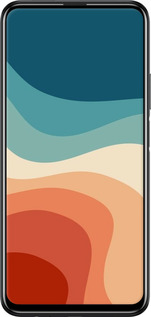 2D пластиковый чехол В стиле ретро с волнами для Huawei P Smart Pro - 6531t-1906 изображение 