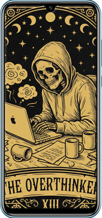 TPU чехол The Overthinker для Huawei P Smart S - 6774b-1813 изображение 