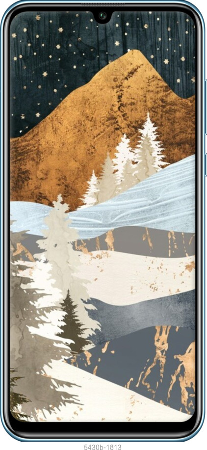 TPU чехол № 5430 для Huawei P Smart S - 5430b-1813 изображение 