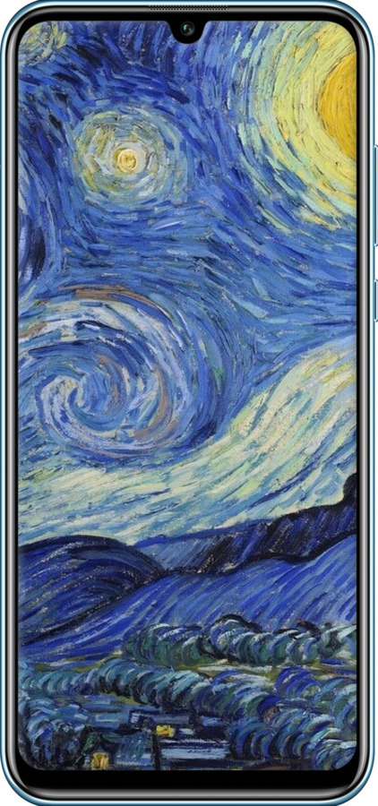 Силиконовый чехол «Звездная ночь» Винсента Ван Гога для Huawei P Smart S - 6433u-1813 изображение 