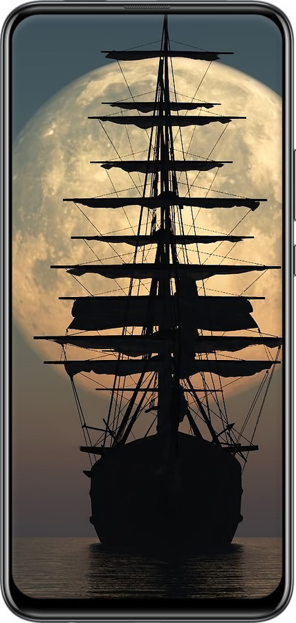 TPU чехол Корабль для Huawei P Smart Z - 5998b-1704 изображение 