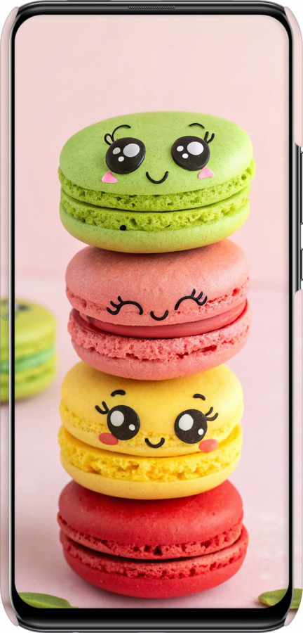 3D пластиковый матовый чехол Печенье для Huawei P Smart Z - 6693m-1704 изображение 