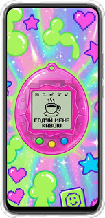 Силикон с усиленными углами чехол Y2K Aesthetic Retro Pet: Годуй мене кавою для Huawei P Smart Z - 6784sp-1704 изображение 