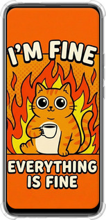 Силикон с усиленными углами чехол Funny Cat для Huawei Y9 Prime 2019 - 6786sp-1736 изображение 