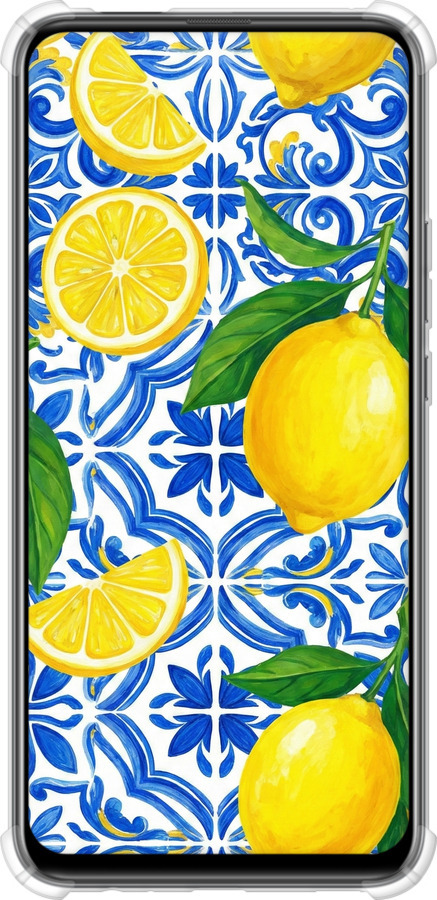 Силикон с усиленными углами чехол Grocery Girl Italian Summer для Huawei Y9 Prime 2019 - 6766sp-1736 изображение 