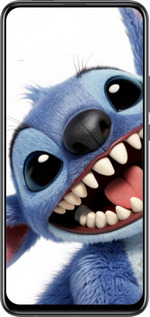 2D пластиковый чехол Стич для Huawei P Smart Z - 6684t-1704 изображение 