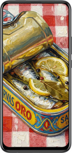 Силиконовый чехол Vintage Sardine Tin Phone для Huawei Y9 Prime 2019 - 6772u-1736 изображение 