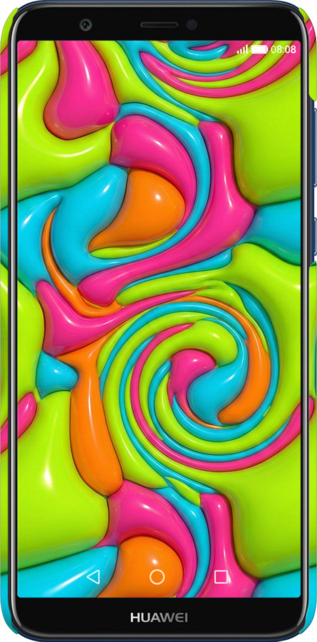 3D пластиковый матовый чехол Y2K Jelly Dream для Huawei P Smart - 6780m-1346 изображение 