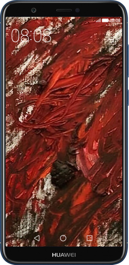 2D пластиковый чехол Абстрактная композиция в красных тонах для Huawei P Smart - 6541t-1346 изображение 