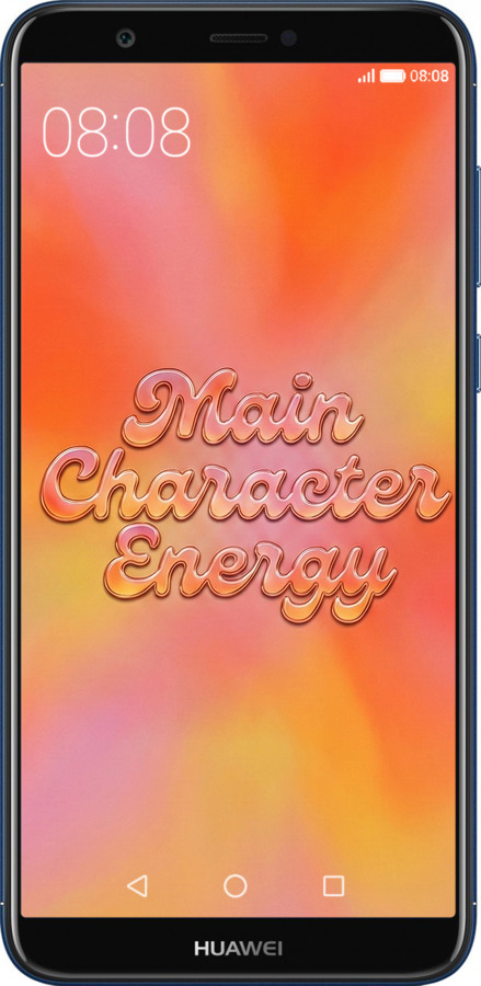 2D пластиковый чехол Aura Gradient Main Character Energy Aesthetic Y2K для Huawei P Smart - 6783t-1346 изображение 