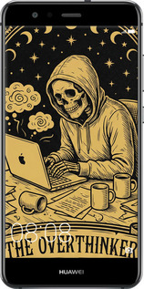 Силиконовый чехол The Overthinker для Huawei P10 Lite - 6774u-896 изображение 