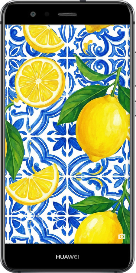 Силиконовый чехол Grocery Girl Italian Summer для Huawei P10 Lite - 6766u-896 изображение 