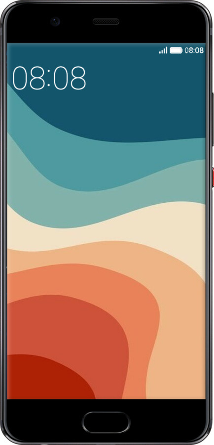 2D пластиковий чехол У стилі ретро з хвилями для Huawei P10 Plus - 6531t-963 изображение 