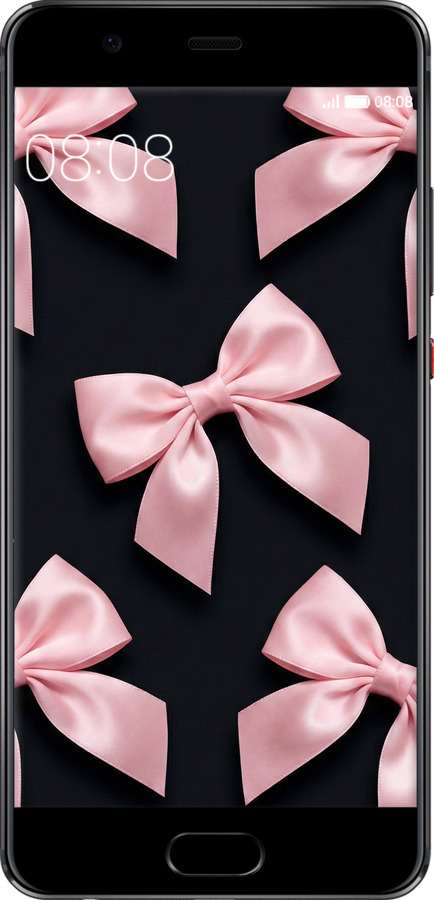 2D пластиковый чехол Coquette Ribbons Dark Coquette для Huawei P10 Plus - 6767t-963 изображение 