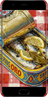 3D пластиковый матовый чехол Vintage Sardine Tin Phone для Huawei P10 - 6772m-780 изображение 