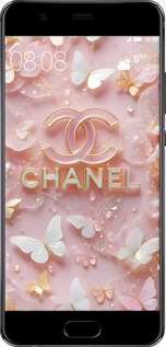 2D пластиковий чехол Шанель для Huawei P10 - 6366t-780 изображение 