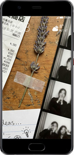 Силиконовый чехол Aesthetic Scrapbook Collage для Huawei P10 - 6773u-780 изображение 