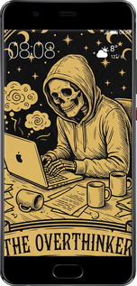 2D пластиковий чехол The Overthinker для Huawei P10 - 6774t-780 изображение 