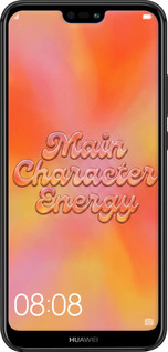 TPU чехол Aura Gradient Main Character Energy Aesthetic Y2K для Huawei P20 Lite - 6783b-1410 изображение 
