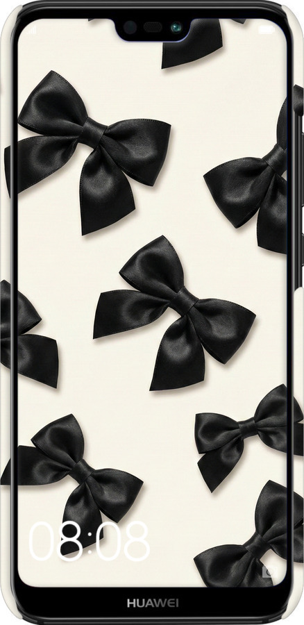 3D пластиковий матовий чехол Dark Coquette для Huawei P20 Lite - 6765m-1410 изображение 