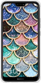 Силикон с усиленными углами чехол № 5400 для Huawei P20 Lite - 5400sp-1410 изображение 